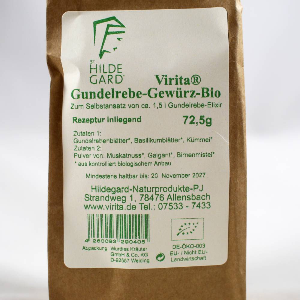 Spice mix with ground ivy BIO-72,5 g