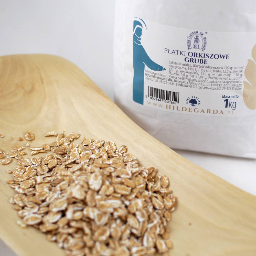 Rolled Spelt (Large) 1kg (2.2lbs)