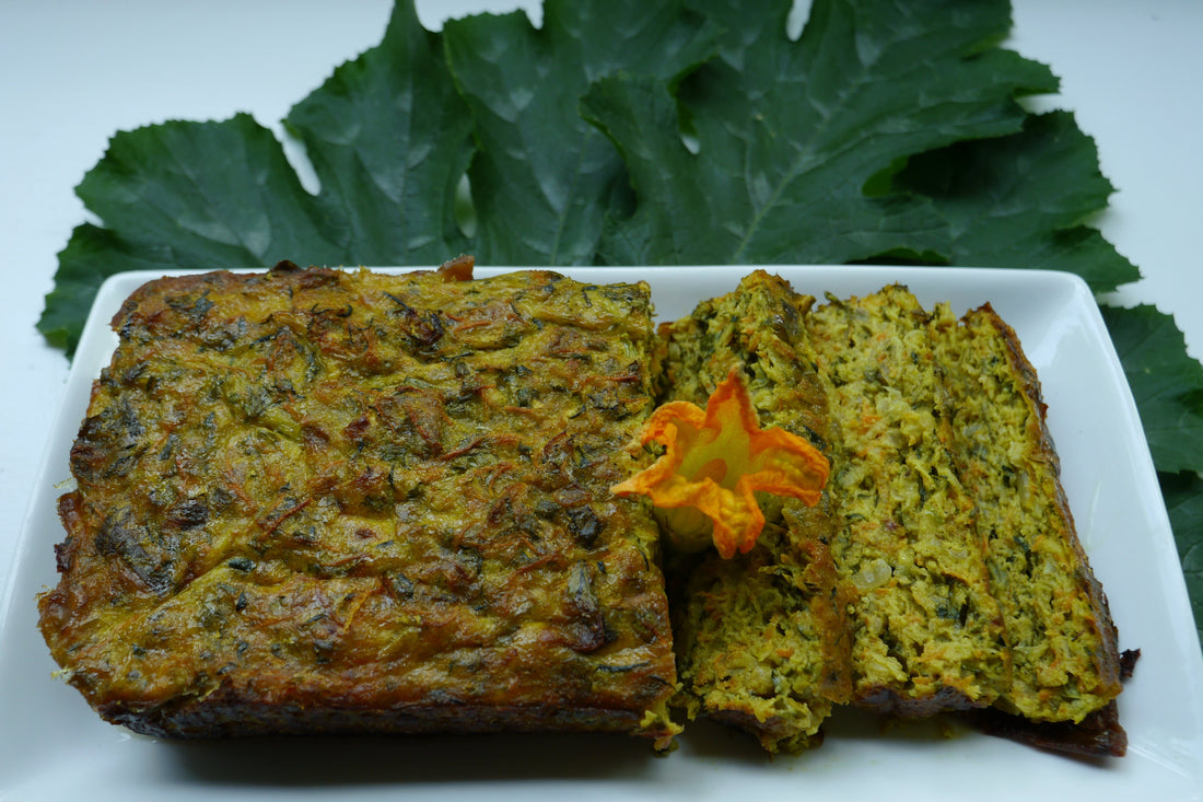 Zucchini Herb Loaf (Savory Zucchini Pâté)