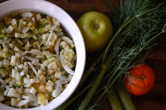 Fennel, Apple and Orange Salad