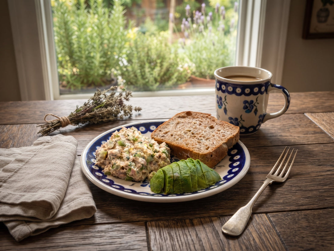 tuna salad with homemade mayo