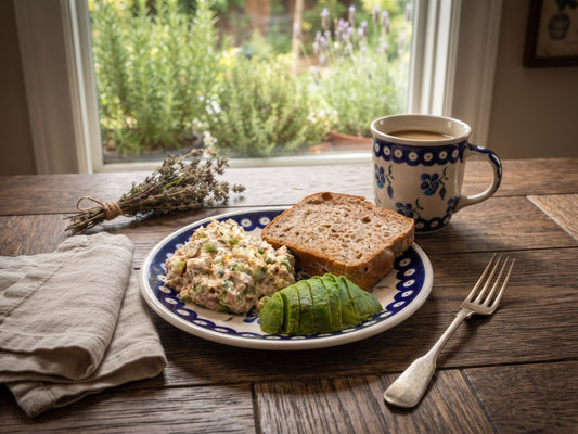 tuna salad with homemade mayo