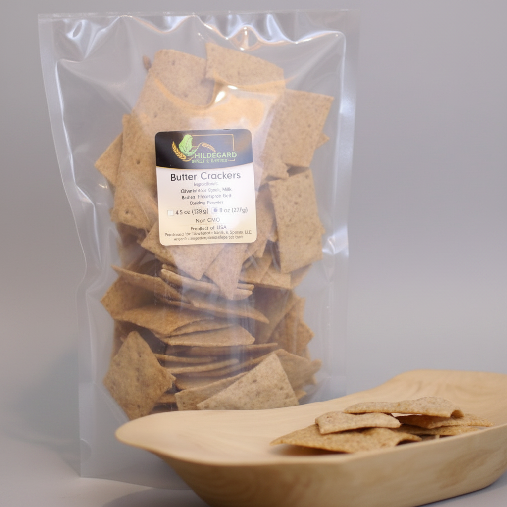 Oberkulmer Spelt Butter Crackers, 8 oz (227 g)