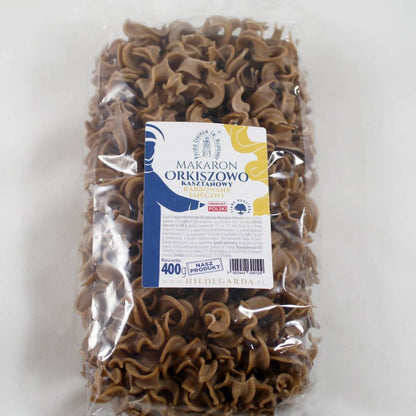 Spelt and Chestnut Ridged Pasta "Hildegarda", 400 g (14.11 oz)