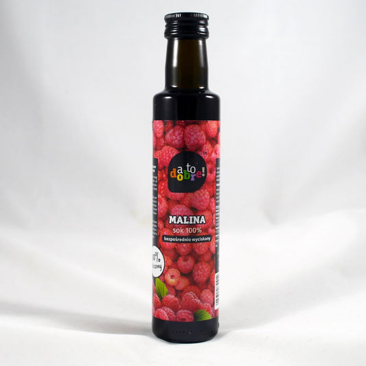 Raspberry Juice, 100%, NFC, 250 ml