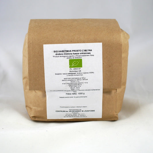 Organic Habermus Directly from the Mill 1kg (2.2lbs)