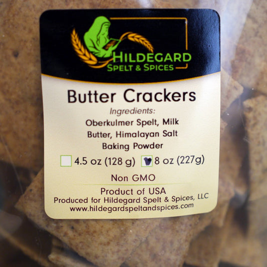 Oberkulmer Spelt Butter Crackers, 8 oz (227 g)