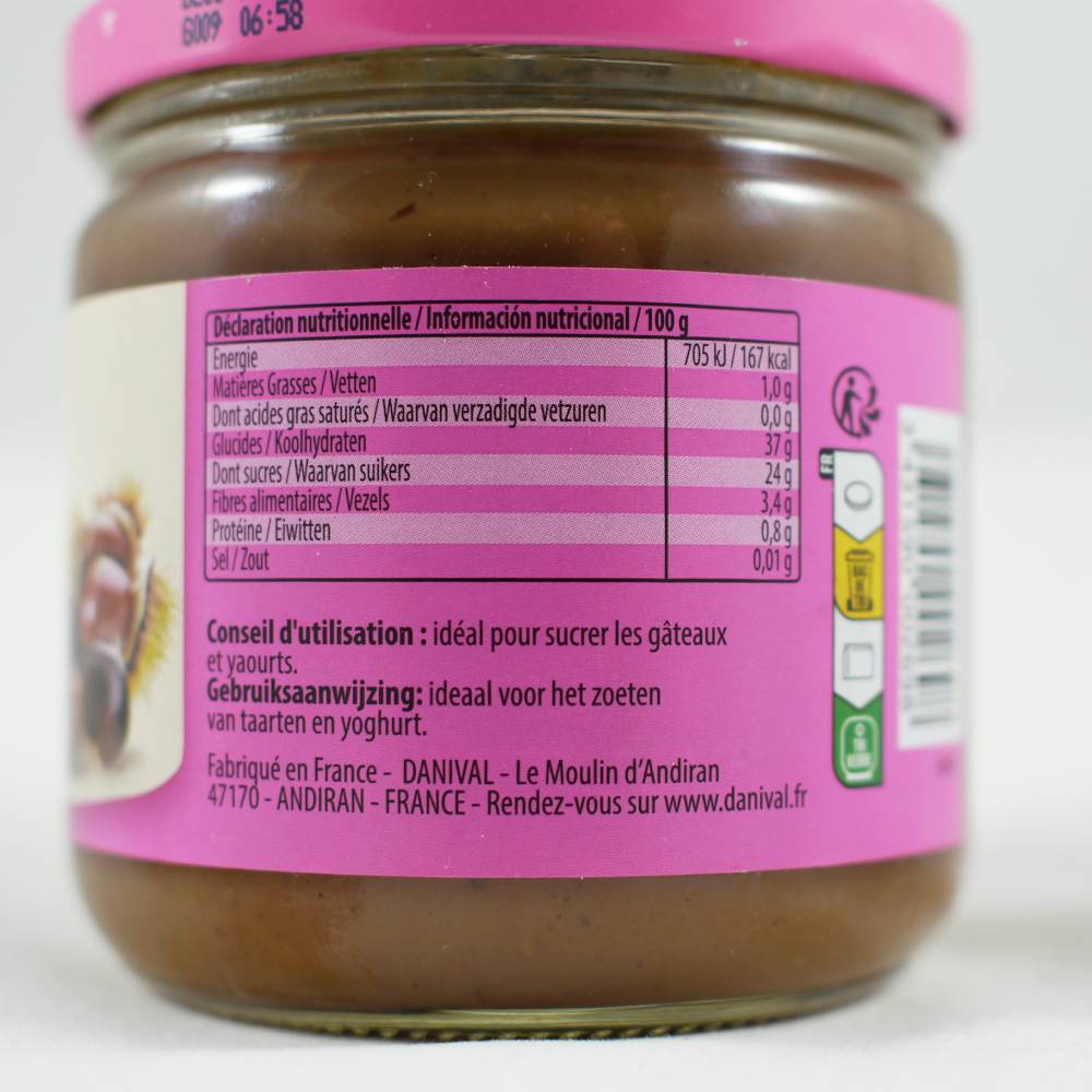 Organic Chestnut Spread 380g (13.4oz)