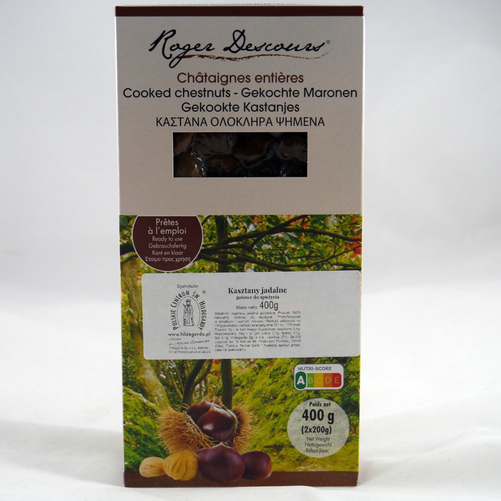 Chestnuts cooked – vacuum – 400 g