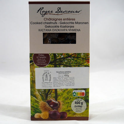 Chestnuts cooked – vacuum – 400 g