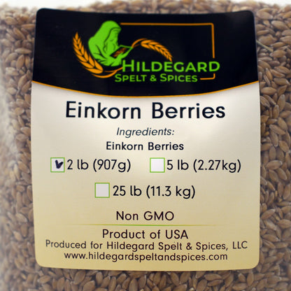 Einkorn Berries- 2 lb. (907 g)