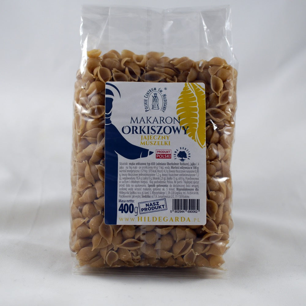 Spelt Pasta, Egg Shells "Hildegarda" 400g (14.11oz)