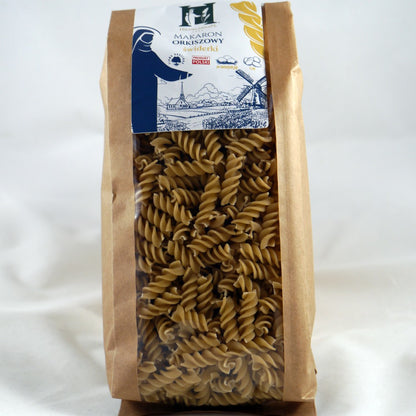 Spelt pasta, Egg spirals "Hildegarda", 400g (14.11oz)