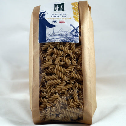 Makaron orkiszowy, spiralki bezjajeczne "Hildegarda" 400 g (14.11oz)