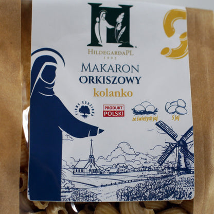 Spelt pasta, Egg Elbow, “Hildegarda” - 400 g (14.11 oz)