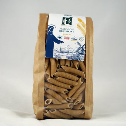 Makaron orkiszowy, Jajeczny Penne „Hildegarda” – 400 g