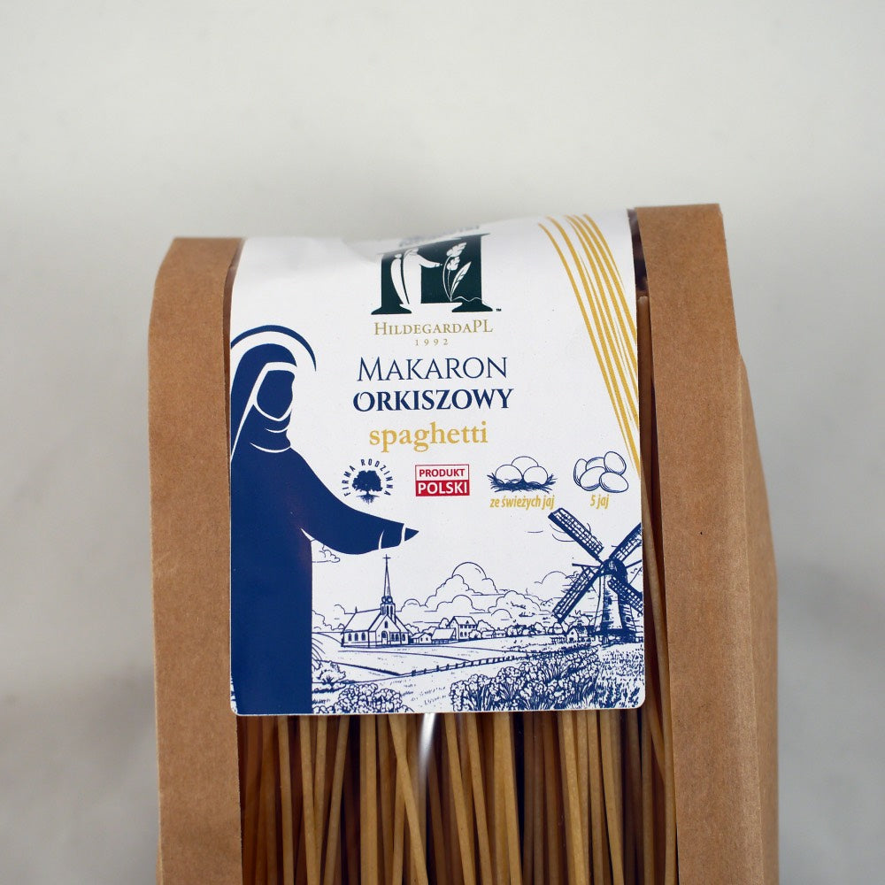 Spelt pasta, Egg Spaghetti " Hildegarda" 400g (14.11oz)