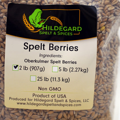 Oberkulmer Spelt Berries- 2 lb. (907 g)